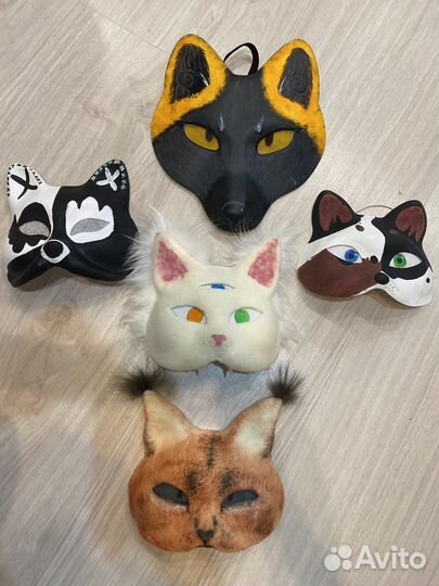 Маска кошки (для квадробики)