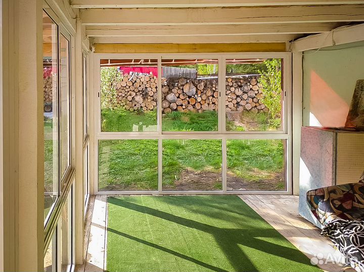 Раздвижные окна на веранду террасу