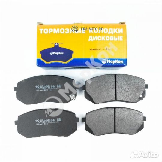 Markon 41902166 Колодки тормозные дисковые к-т с м
