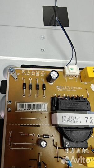 Разбор телевизора LG 49uk6390plg
