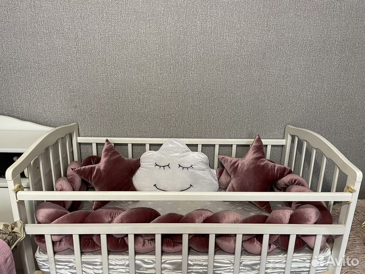 Бортик косичка