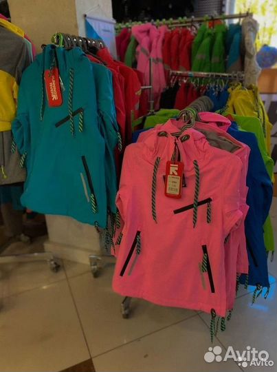 Анорак подростковый горнолыжный на мембране