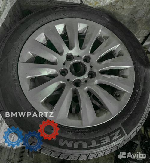 Комплект колес R16x7 5x120 (Zetum KR26 205/55)