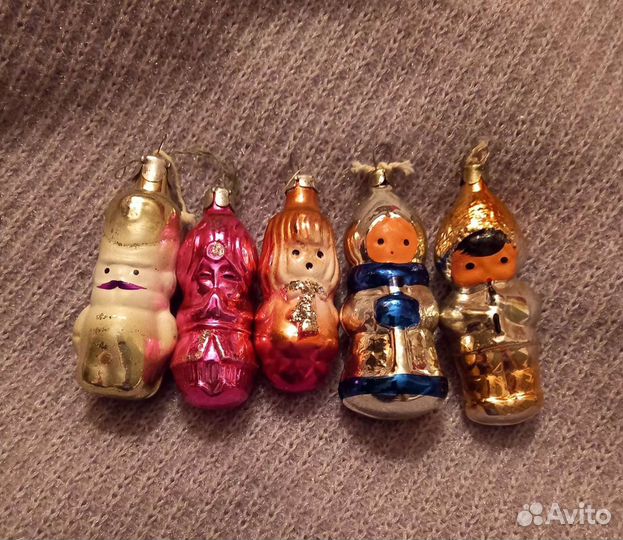 Елочные игрушки СССР