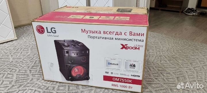 Мини система LG 1000 вт