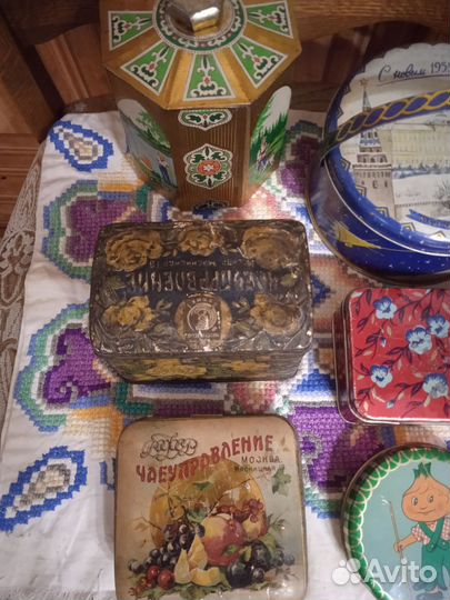 Для коллекции баночки СССР