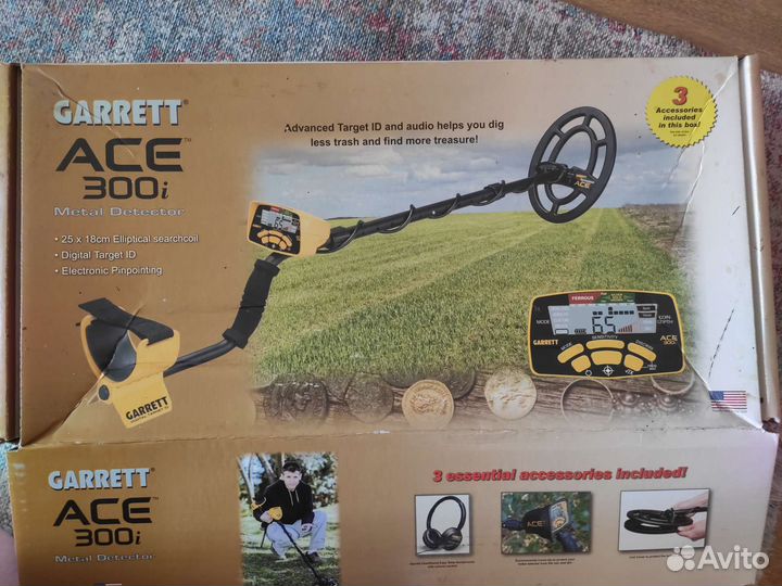 Металлоискатель Garrett ace 300i