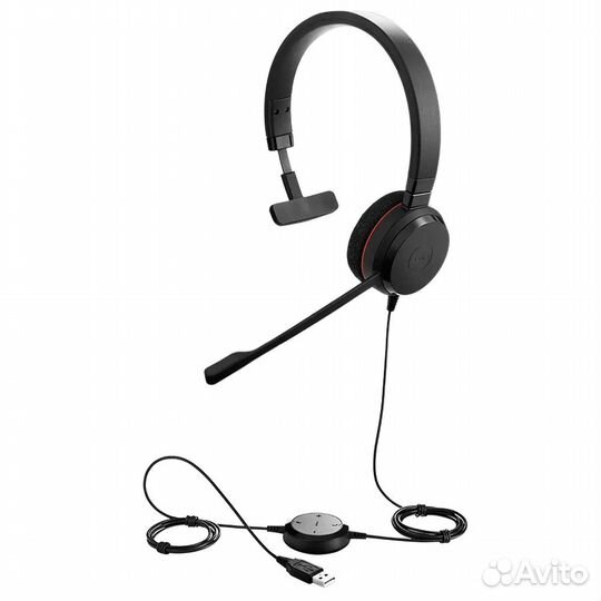 Гарнитура проводная Jabra evolve 20 MS Mono / USB