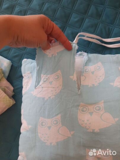 Бортики в детскую кроватку