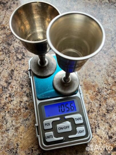 Рюмки серебро 875 пробы