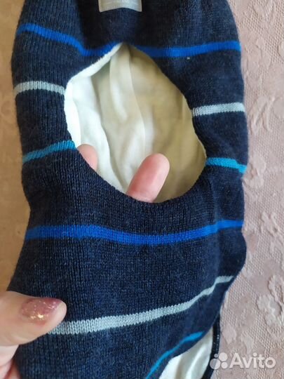 Шапка шлем зимний kerry на мальчика