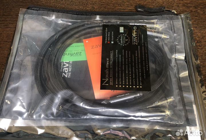 Межблочный кабель Zavfino Novah RCA