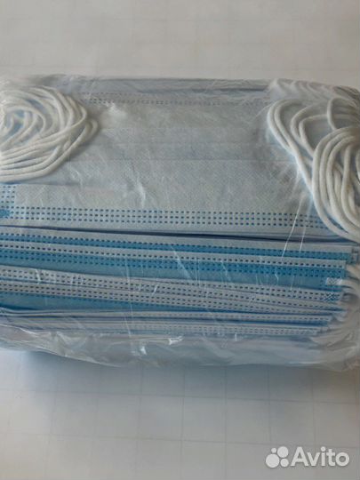 Маска медицинская защитная одноразовая