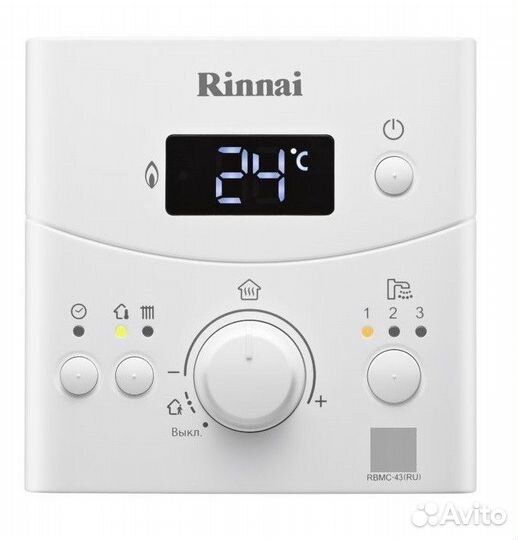 Газовый котел нч двухконтурный Rinnai BR-K24