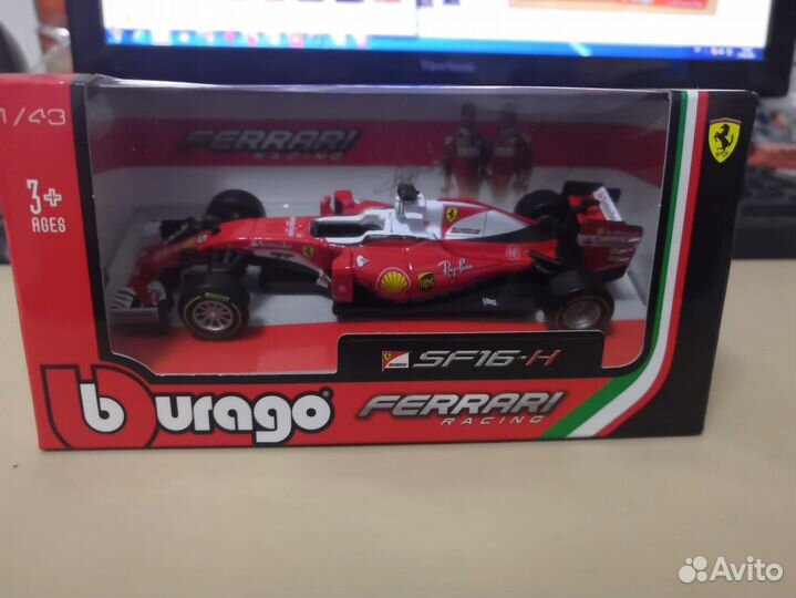 Модели formula 1 Bburago 1/43 Ferrari