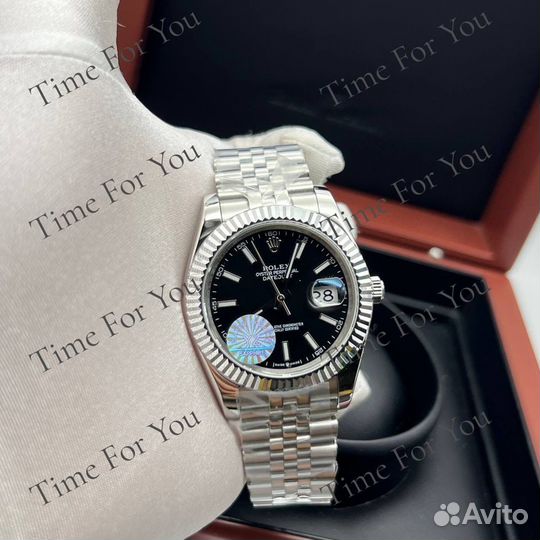 Часы мужские Rolex Datejust механика 41 мм