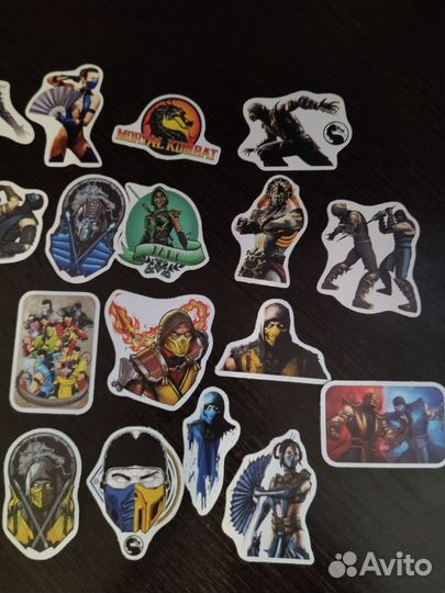 Стикеры Mortal Kombat