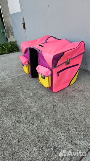 Багажная сумка-штаны на багажник