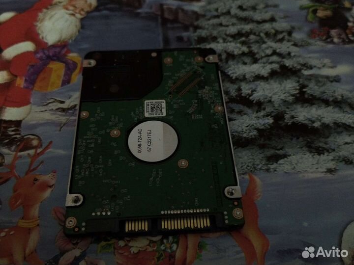 Продам жёсткий диск почти новый 1тб WD Blue PC