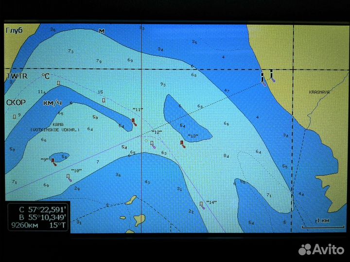 Любые Карты Глубин водоемов Navionics и Garmin