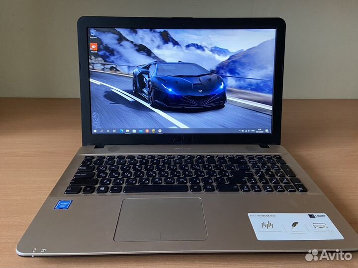 Стильный Ноутбук Asus 4ядра/SSD450gb/Гарантия