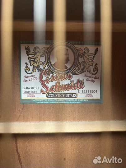 Oscar Schmidt OD312CE B