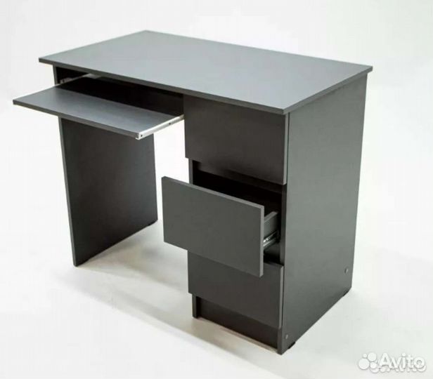 Письменный стол Мори мс 6 графит