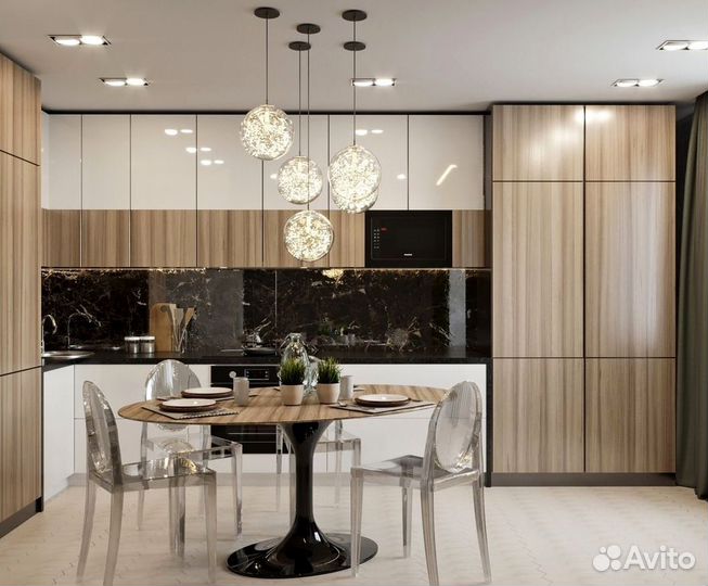 Кухонный гарнитур Айсберри на заказ