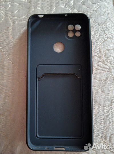 Чехол на xiaomi redmi 9c с отделом для карты