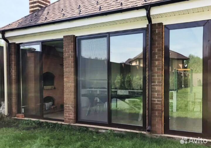 Остекление беседок
