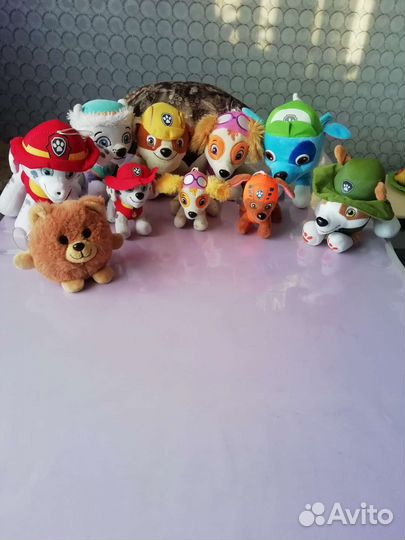 Мягкие игрушки пакетом