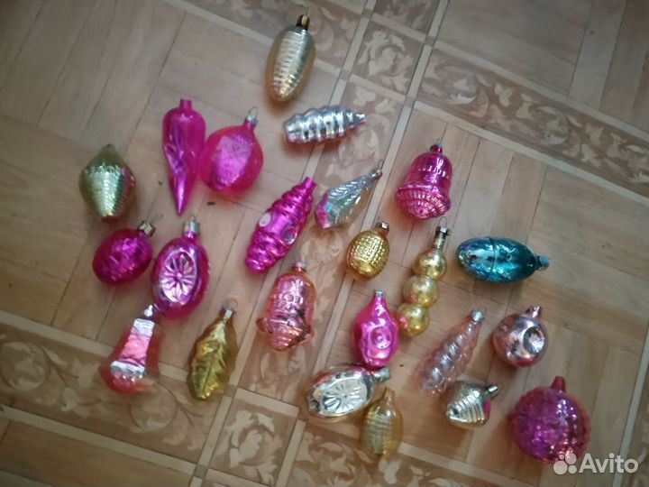 Елочные игрушки СССР