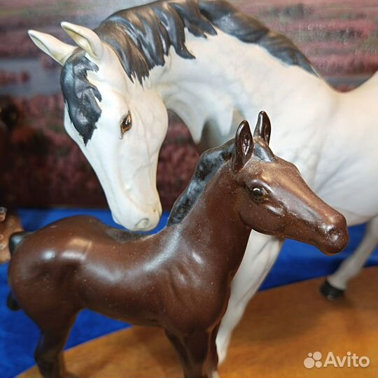 Лошади.Beswick.Композиция.Жеребенок.Кобыла
