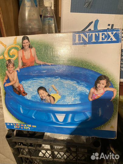 Детский надувной бассейн