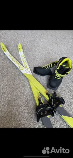 Лыжи детские с ботинками