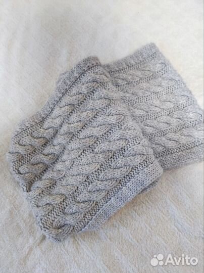 Комплект шапка и снуд женский