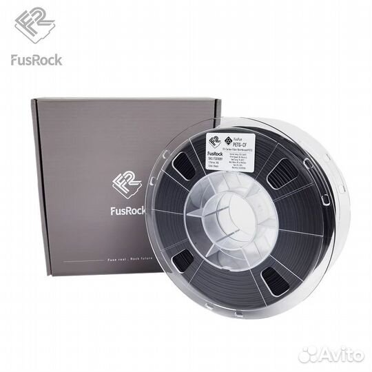 Petg-CF5 пластик FusRock с углеволокном черный 1
