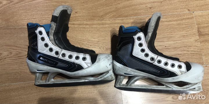 Вратарские коньки bauer reactor 9000 jr
