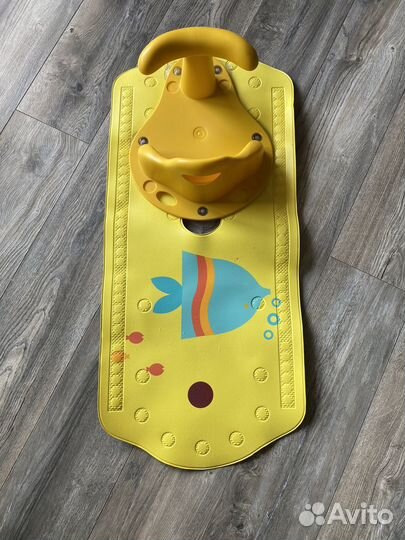 Противоскользящий коврик в ванну