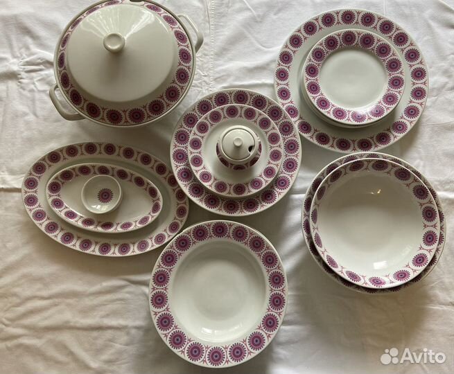 Фарфоровый сервиз чехословакия