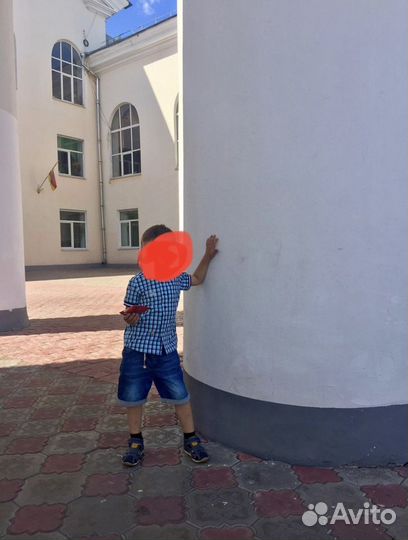 Рубашка на мальчика 104