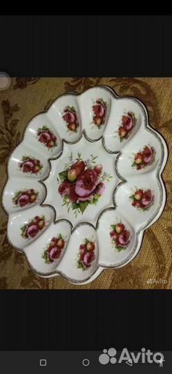 Блюдо пасхальное винтажное