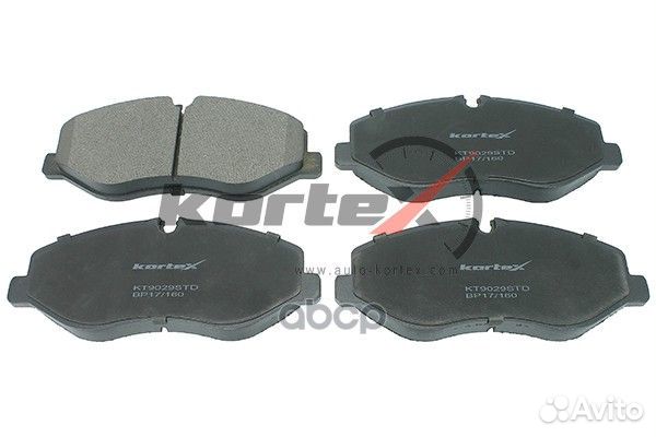 Колодки торм. MB W211/W212 зад.к-т KT9029STD KO