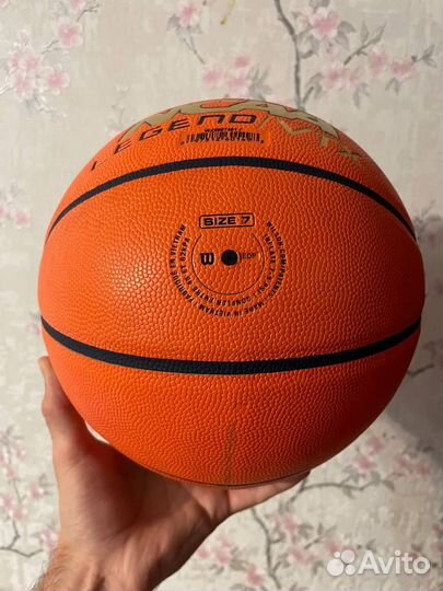 Wilson ncaa Legend VTX №7, золотой, оранжевый