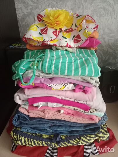 Вещи пакетом на девочку18-24 мес