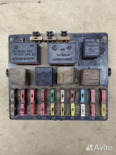 Блок предохранителей ваз 2110
