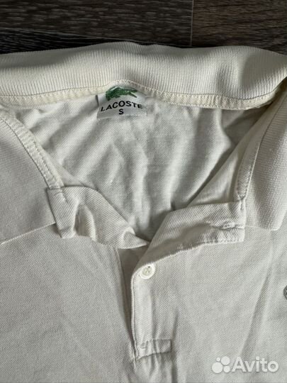 Lacoste polo женские S