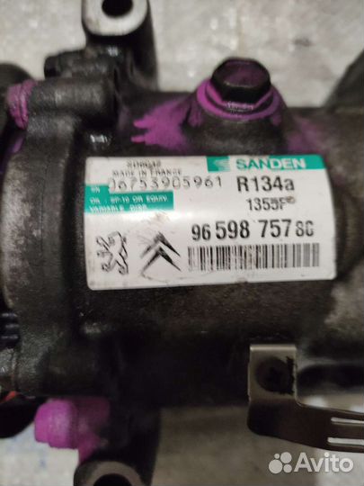 Компрессор кондиционера Citroen c4