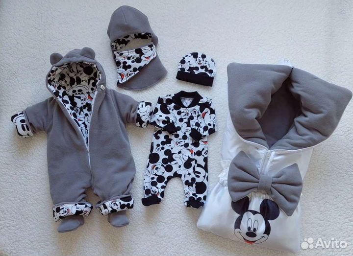 Конверт, комплект на выписку