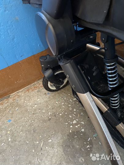 Коляска 2 в 1 belecoo x6 цветБелая экокожа бронь